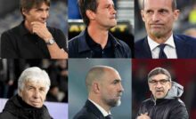 Conte, Chivu, Allegri, Gasperini, Tudor, Juric