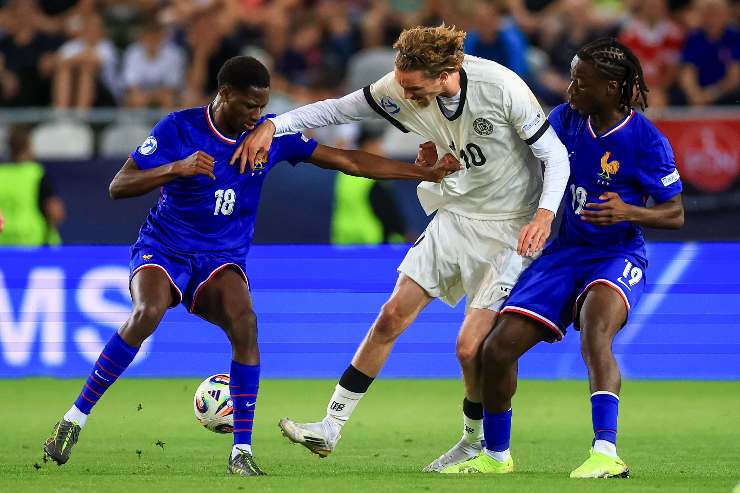 Djaoui Cissé con la maglia della Francia U21