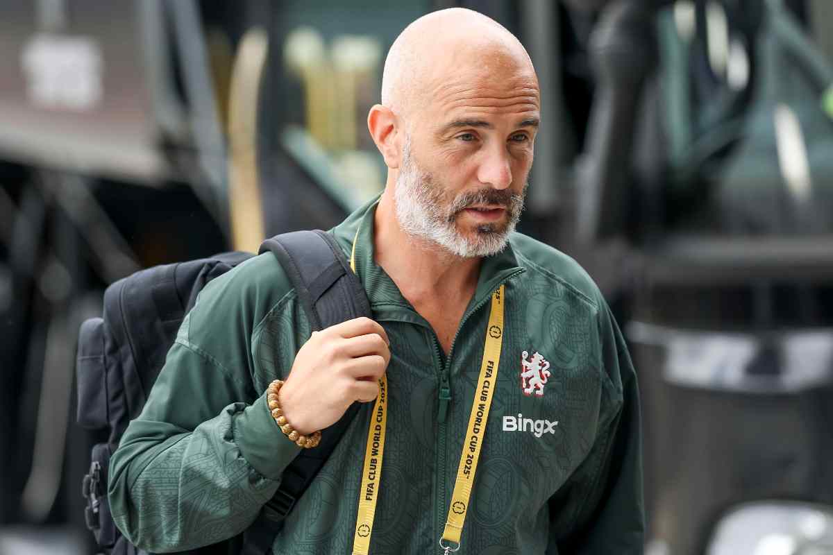 Enzo Maresca in primo piano