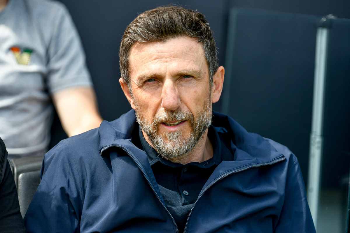un primo piano di Eusebio Di Francesco, nuovo allenatore del Lecce