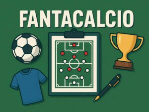 immagine a tema Fantacalcio generata con IA