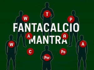 Fantacalcio Mantra, immagine generata con IA