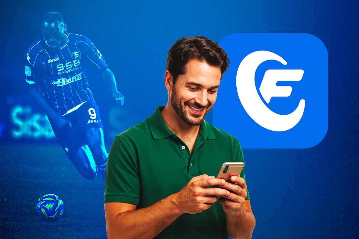 ragazzo che gioca al fantacalcio