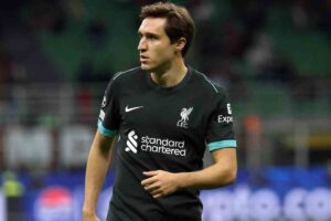 Federico Chiesa in primo piano