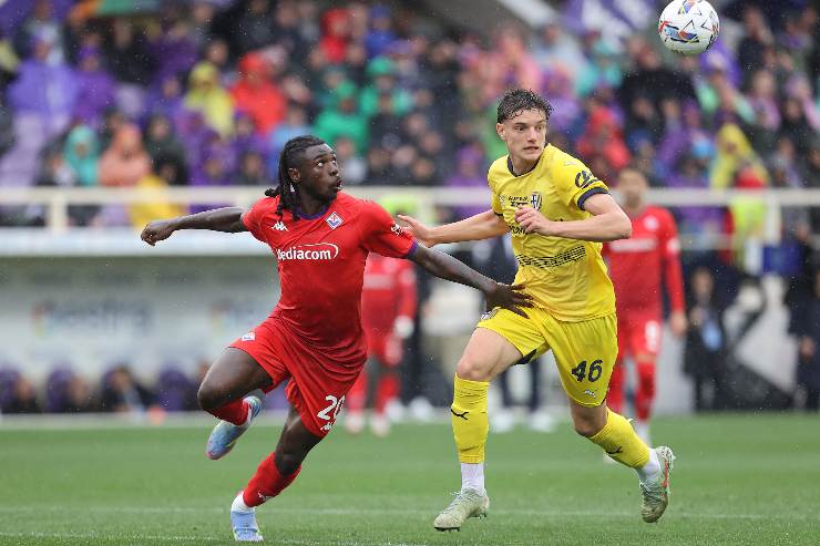 Giovanni Leoni in azione contro Kean nello scorso campionato