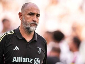 Igor Tudor con la divisa della Juventus in un'amichevole di precampionato