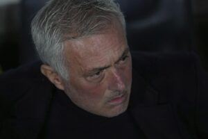 José Mourinho in panchina
