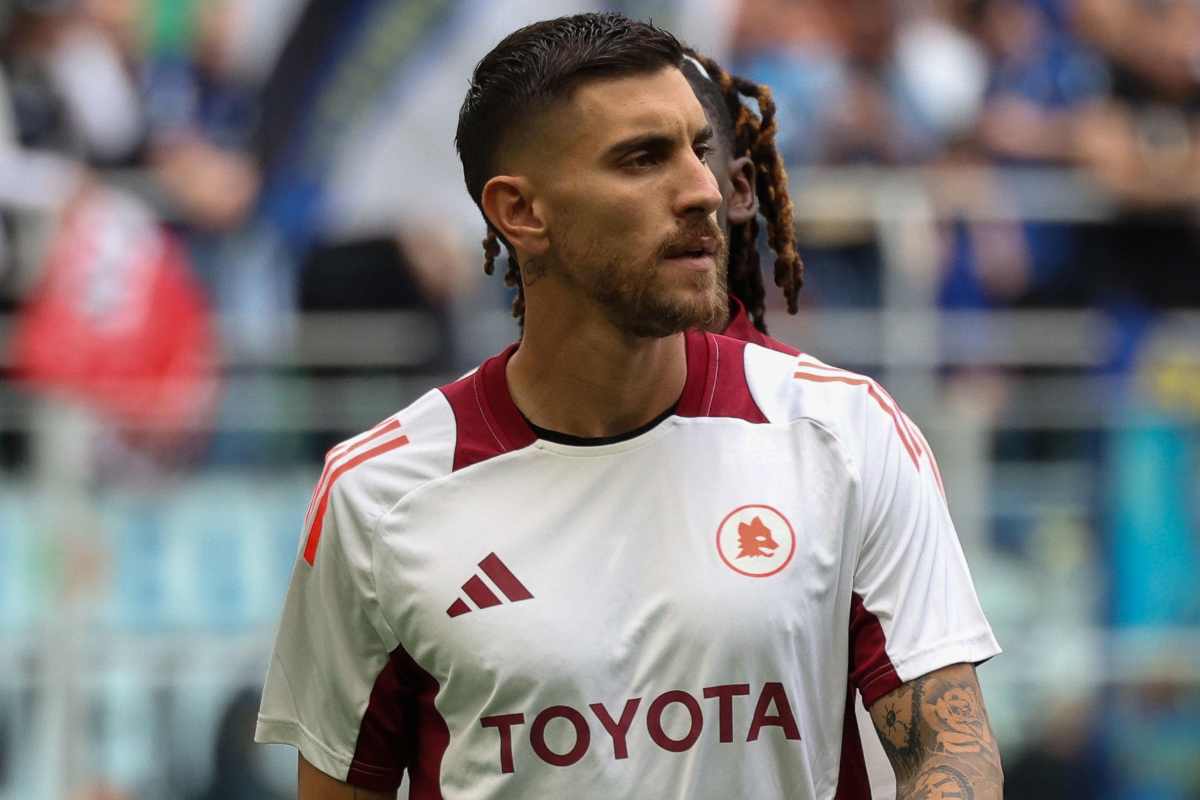 Lorenzo Pellegrini con la maglia della Roma