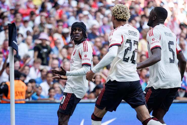 Esultanza calciatori Liverpool