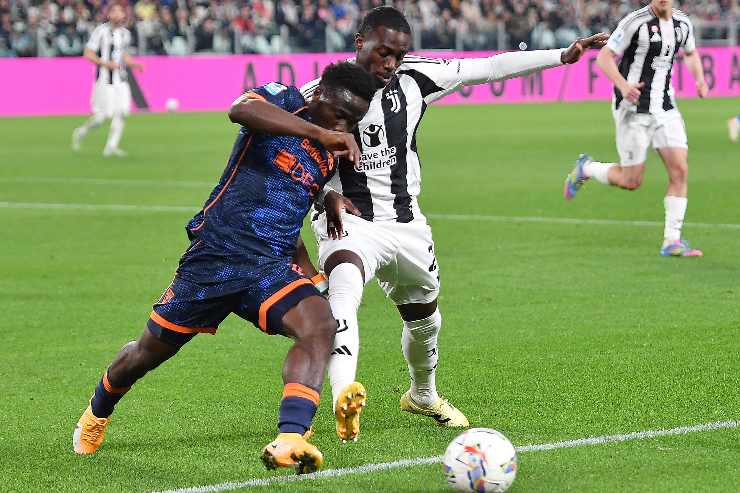 Timothy Weah in azione