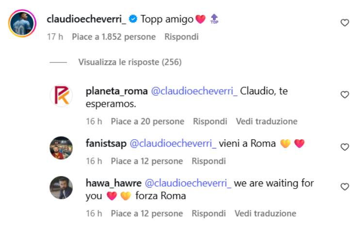 Il commento di Echeverri a Soulé