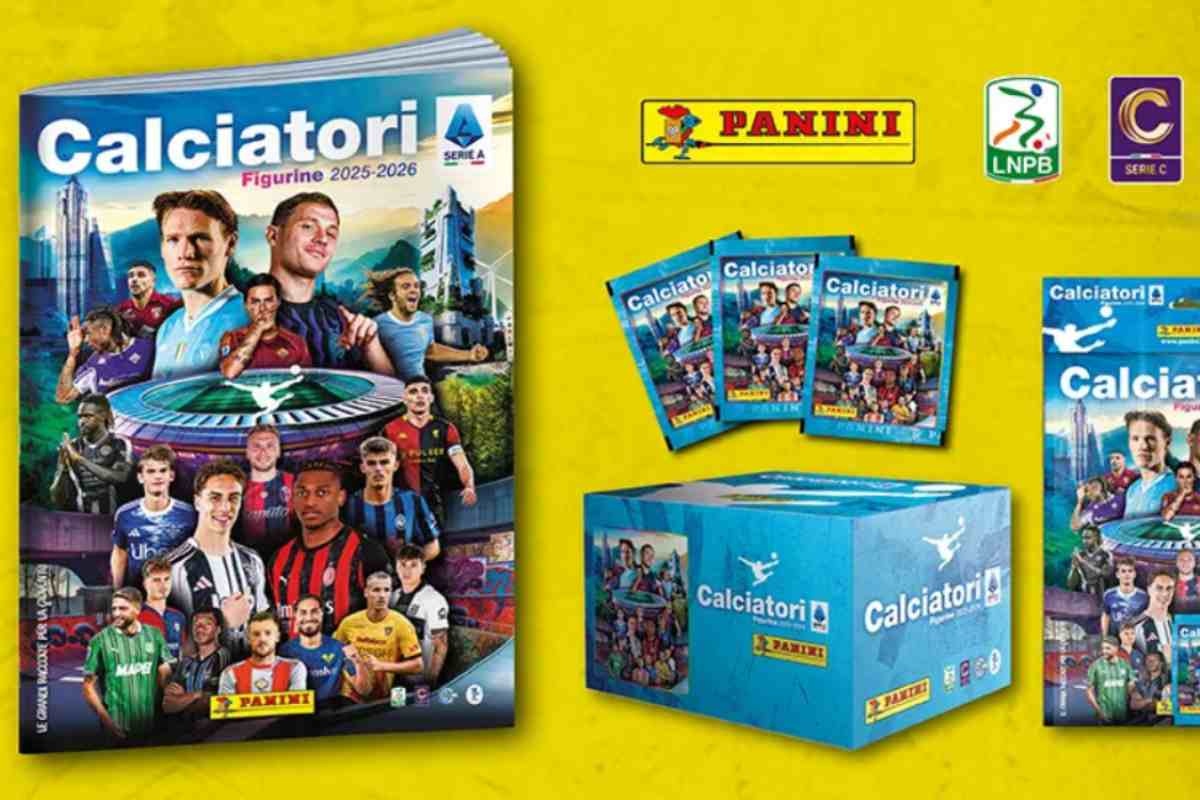 Album dei Calciatori 25/26 Panini: tradizione ed innovazione con l’avvento dell’IA