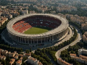 Numeri da record negli stadi a Roma
